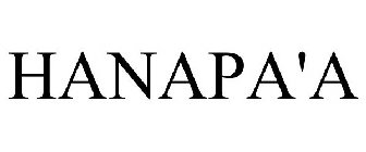 HANAPA'A