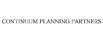 CONTINUUM PLANNING PARTNERS