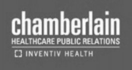 CHAMBERLAIN HEALTHCARE PUBLIC RELATIONS INVENTIV HEALTH