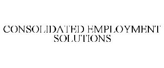 CONSOLIDATED EMPLOYMENT SOLUTIONS