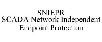 SNIEPR SCADA NETWORK INDEPENDENT ENDPOINT PROTECTION