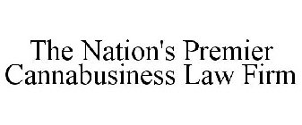 THE NATION'S PREMIER CANNABUSINESS LAW FIRM