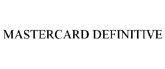 MASTERCARD DEFINITIVE