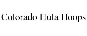 COLORADO HULA HOOPS