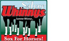 SILVER WHINNYS SUMMER WHINNYS SOX FOR HORSES!