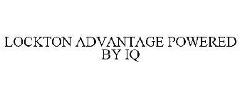 LOCKTON ADVANTAGE POWERED BY IQ