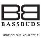 BB BASSBUDS YOUR COLOUR, YOUR STYLE