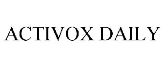 ACTIVOX DAILY