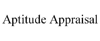 APTITUDE APPRAISAL