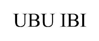UBU IBI