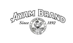 AYAM BRAND SINCE 1892 AYAM BRAND · CLOUET 1892