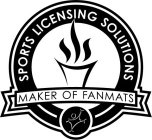 SPORTS LICENSING SOLUTIONS MAKER OF FANMATS
