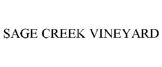 SAGE CREEK VINEYARD