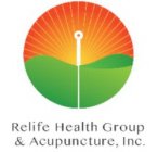 RELIFE HEALTH GROUP & ACUPUNCTURE, INC.