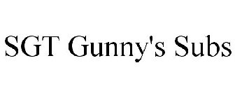 SGT GUNNY'S SUBS