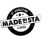 MADE IN STA ST. AUGUSTINE FLORIDA