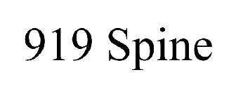 919 SPINE