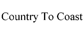 COUNTRY TO COAST