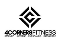 C 4CORNERSFITNESS STRENGTH · STAMINA · ENDURANCE · KNOWLEDGE