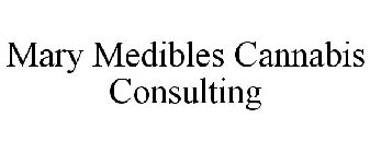 MARY MEDIBLES CANNABIS CONSULTING