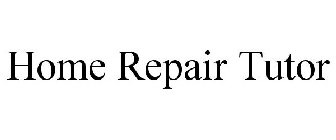 HOME REPAIR TUTOR