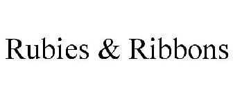 RUBIES & RIBBONS