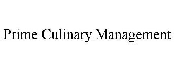 PRIME CULINARY MANAGEMENT