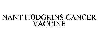 NANT HODGKINS CANCER VACCINE