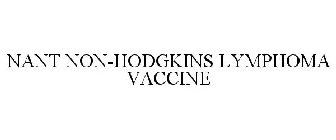 NANT NON-HODGKINS LYMPHOMA VACCINE