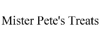 MISTER PETE'S TREATS