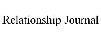 RELATIONSHIP JOURNAL