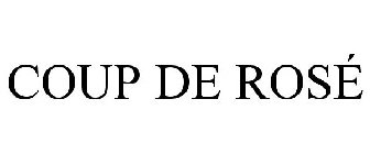 COUP DE ROSÉ
