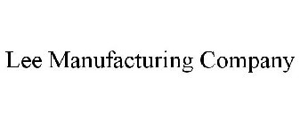 LEE MANUFACTURING COMPANY