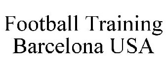 FOOTBALL TRAINING BARCELONA USA