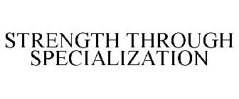 STRENGTH THROUGH SPECIALIZATION