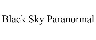 BLACK SKY PARANORMAL