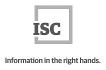 INFORMATION IN THE RIGHT HANDS ISC