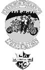 PRECISION RIDERS LA LOS ANGELES CALIFORNIA MC