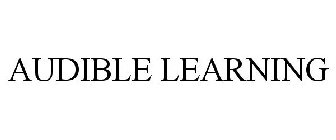 AUDIBLE LEARNING