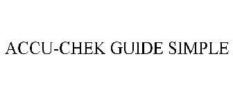 ACCU-CHEK GUIDE SIMPLE