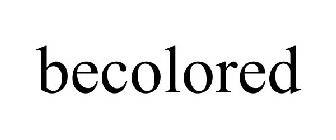 BECOLORED