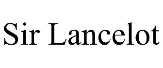 SIR LANCELOT