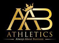 AAB ATHLETICS ALWAYS ABOUT BUSINESS