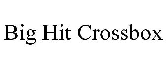 BIG HIT CROSSBOX