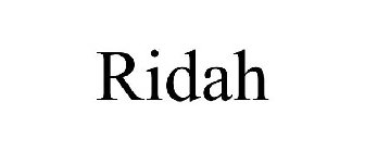 RIDAH