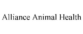 ALLIANCE ANIMAL HEALTH