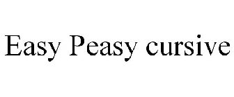 EASY PEASY CURSIVE