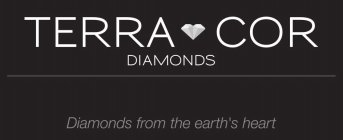 TERRA COR DIAMONDS DIAMONDS FROM THE EARTH'S HEART