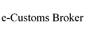 E-CUSTOMS BROKER