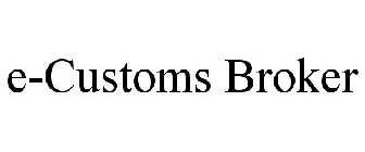 E-CUSTOMS BROKER